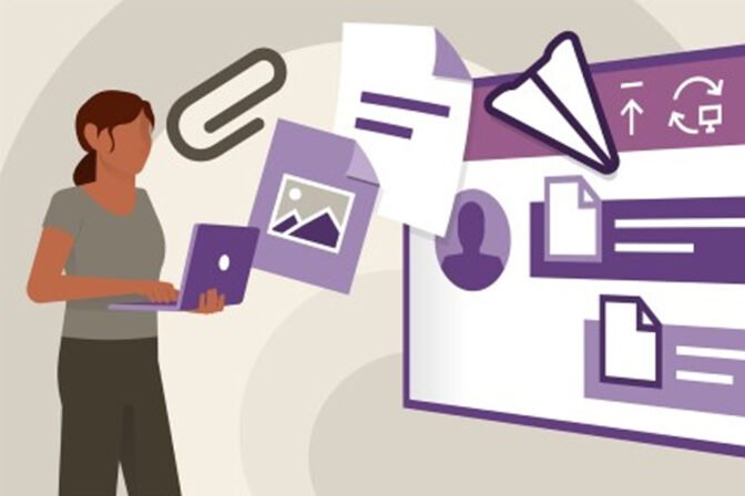 Share file in chat with external user