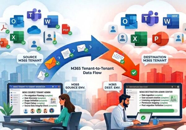 Microsoft 365 tenant to tenant migration
